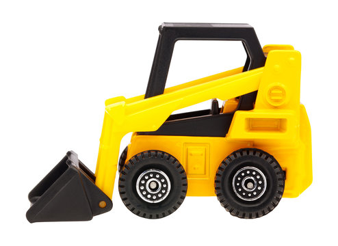 Yellow toy loader