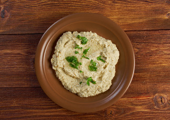 homemade  Baba Ghanoush