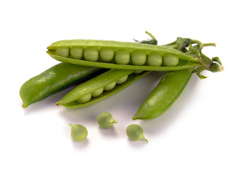 Ripe pea vegetable