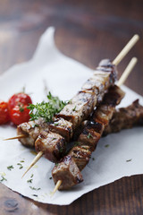 meat skewer