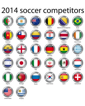 2014 soccer competitors