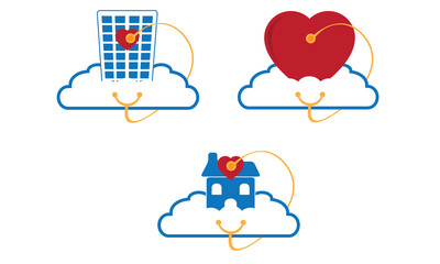 health care cloud logo
