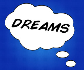 Dreams Comic Speech Bubble