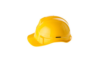 Fototapeta premium Safety helmet on white background