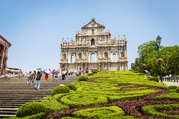 Макао, площадь перед собором Святого Павла
