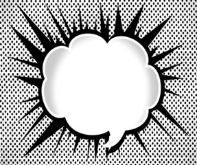 Blank empty  speech bubbles