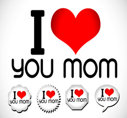 i love you dad i love you mom