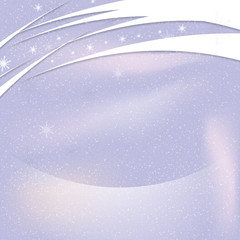 Abstract purple winter Christmas background