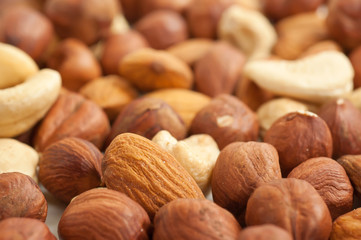 Nuts background