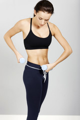 Obraz premium Woman in fitness