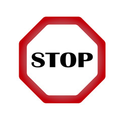 Stog sign, знак стоп