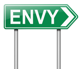 Envy concept.
