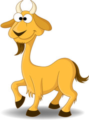 Goat Cartoon Vector