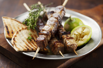 meat skewer