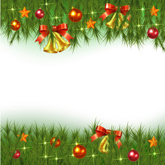 Christmas Fir Background