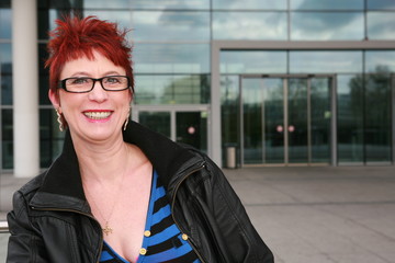 Portrait einer Frau um die 50