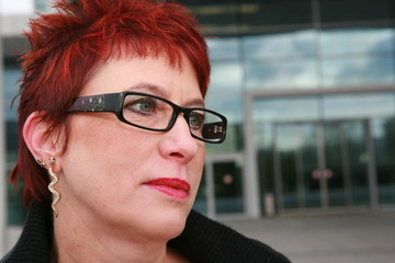 Portrait einer Frau um die 50