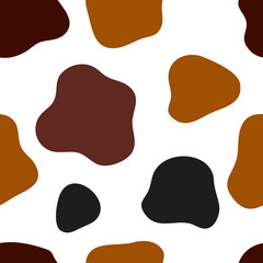 Abstract cow background