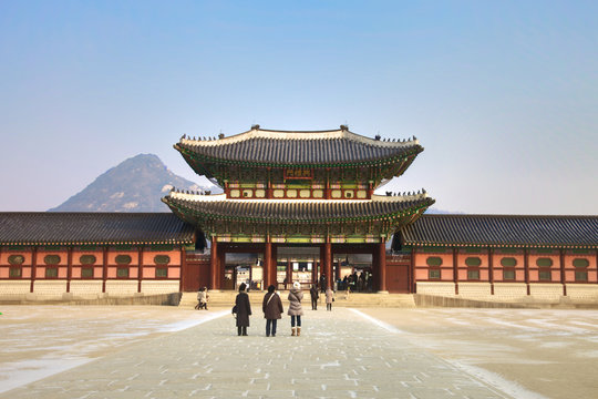 Kyongbokkung Palace,Seoul Korea