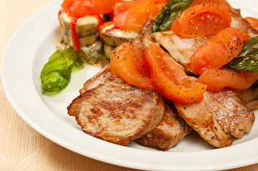 Roasted meat