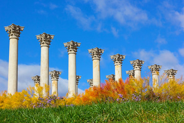 Capitol Columns at sunset, National Arboretum, Washington DC