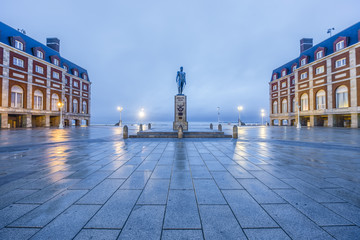 Almirante Brown Square in Mar del Plata, Argentina
