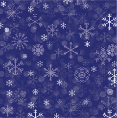 new year background with snowflake