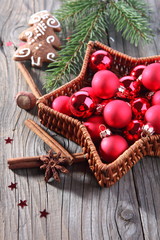 Christmas decoration background