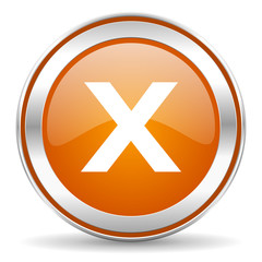 Obraz premium cancel icon