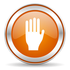 Obraz premium stop icon