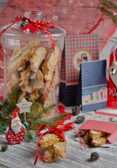 Christmas cookies and Christmas gifts