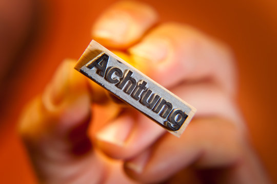 achtung