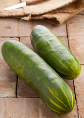 Garden cucumbers