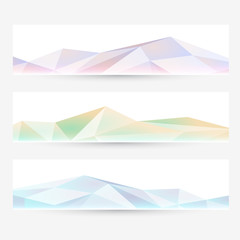 Abstract vector header set
