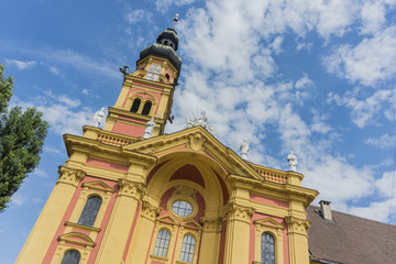 Fototapeta na wymiar Świętego Wawrzyńca i Stephen w Innsbrucku.