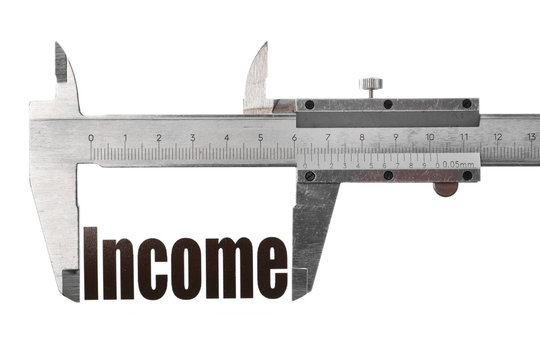 The size of our income