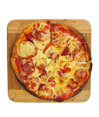 pizza closeup