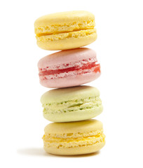 Tasty colorful macaroon