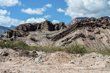 Fototapeta na wymiar Quebrada de las Conchas, Salta, northern Argentina