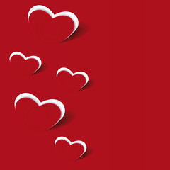 Card on Valentine's day