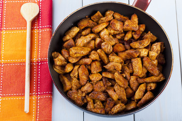 Roasted chicken with spices Arabic