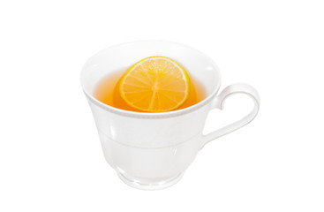 hot lemon tea