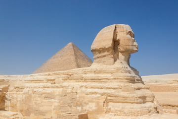 Fototapeta na wymiar Sfinks, Kair Egipt