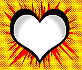 Blank empty speech bubbles