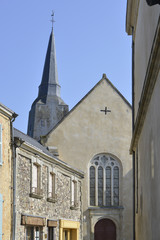 Fototapeta na wymiar Church of Sainte-Suzanne in France