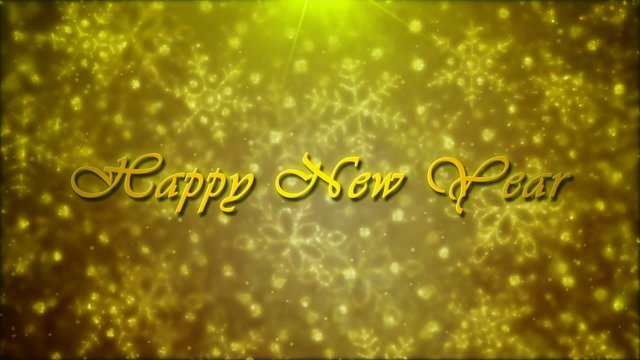 postcard - Happy New Yaer