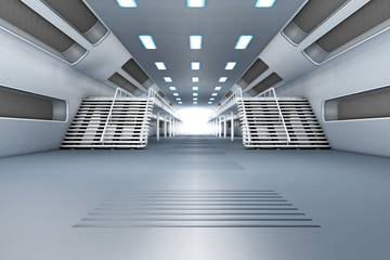 Obraz premium Raumstation