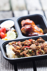 Lunch box.