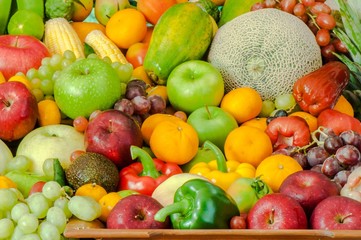 Fruits and vegetables