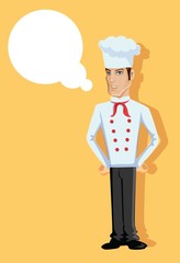 Мультипликационный персонаж - готовить